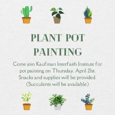 Plant Pot Painting